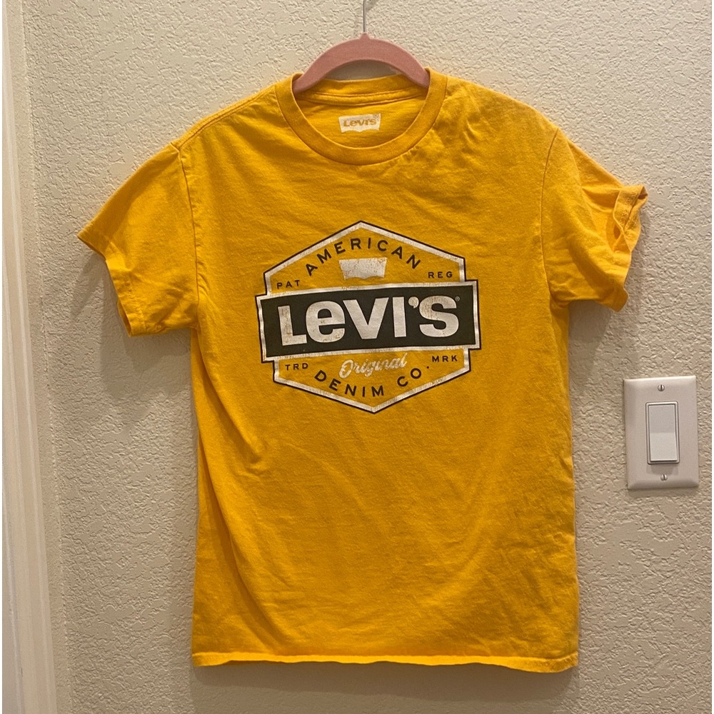 Yellow Graphic Tee